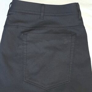 Public Rec All Day Every Day Pants Men Black Tapered 5-Pocket Chino Size 42X29